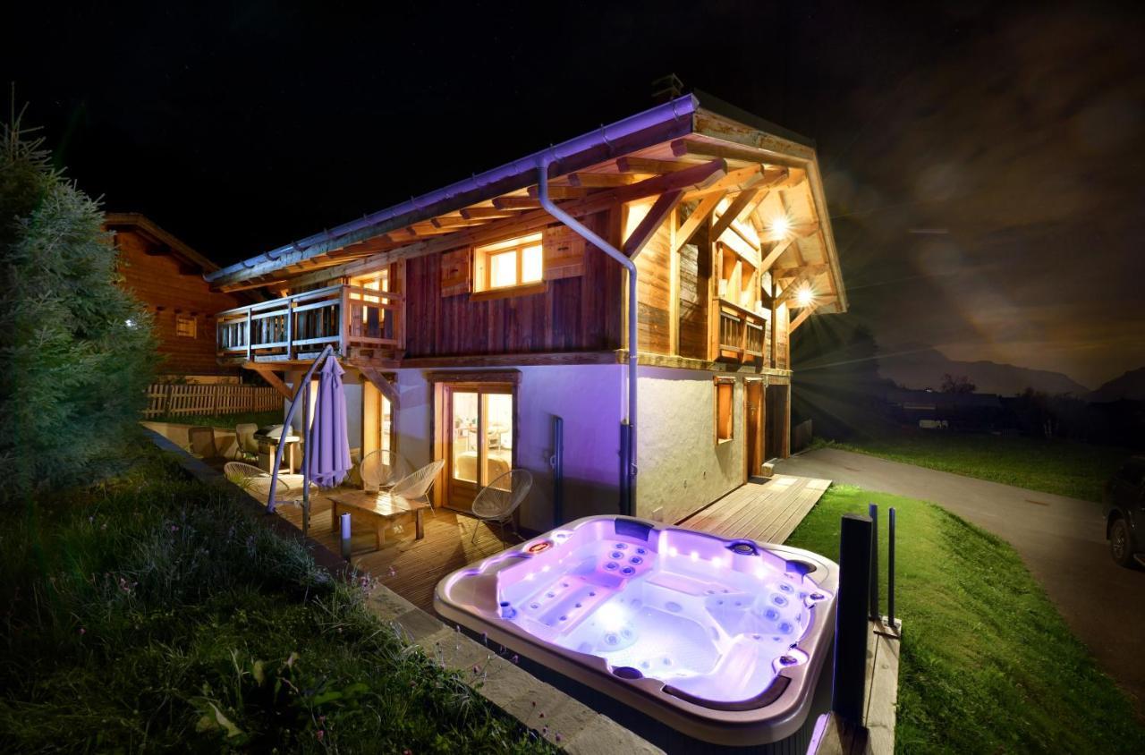 Vielyterra - Chalet Haut De Gamme - Domaine Du Mont Blanc Saint-Gervais-les-Bains Exterior photo